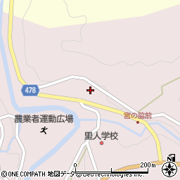 岐阜県高山市清見町夏厩476周辺の地図