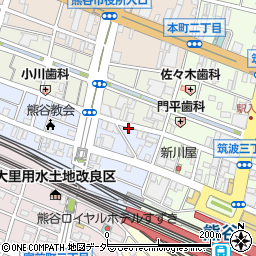 リパーク熊谷弥生２丁目第３駐車場周辺の地図
