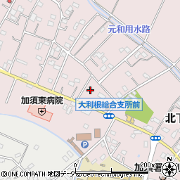 埼玉県加須市北下新井949周辺の地図