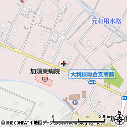 埼玉県加須市北下新井951-1周辺の地図