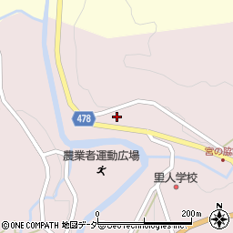 岐阜県高山市清見町夏厩468周辺の地図