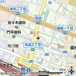 朝日生命保険相互会社　さいたま支社熊谷営業所周辺の地図