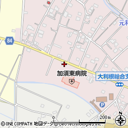 埼玉県加須市北下新井2087周辺の地図