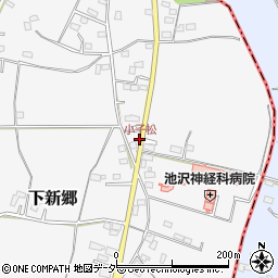 小子松周辺の地図