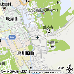 岐阜県高山市宗猷寺町99周辺の地図