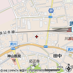 埼玉県深谷市田中730周辺の地図