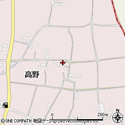 茨城県古河市高野1259周辺の地図