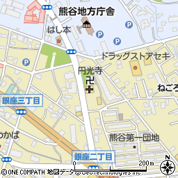 しゃぶ葉熊谷銀座店周辺の地図