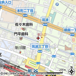 朝日新聞北埼玉支局周辺の地図