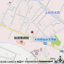 埼玉県加須市北下新井951周辺の地図