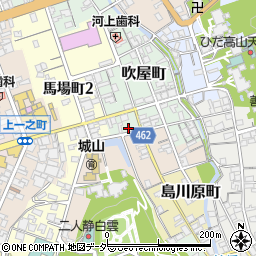岐阜県高山市吹屋町60-2周辺の地図