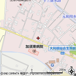 埼玉県加須市北下新井914-1周辺の地図