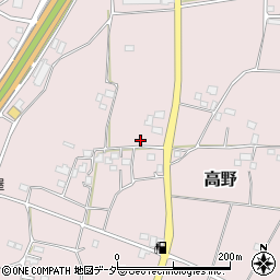 茨城県古河市高野1129周辺の地図