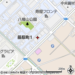 富士見運輸倉庫株式会社　物流周辺の地図