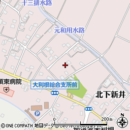 埼玉県加須市北下新井985-2周辺の地図