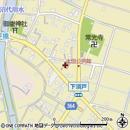 行田市太田公民館周辺の地図