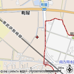 埼玉県羽生市町屋253周辺の地図