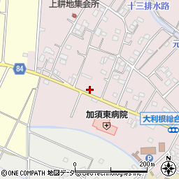 埼玉県加須市北下新井926-2周辺の地図