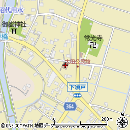 太田公民館周辺の地図