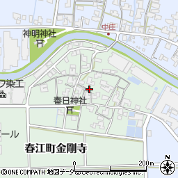 福井県坂井市春江町金剛寺6周辺の地図