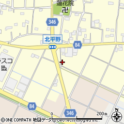 埼玉県加須市北平野825周辺の地図