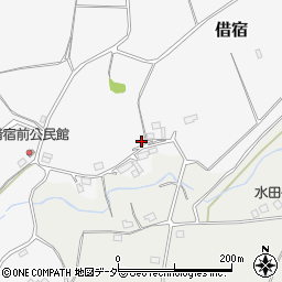 茨城県鉾田市借宿2291周辺の地図