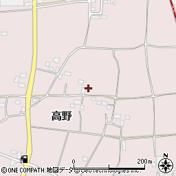 茨城県古河市高野1117周辺の地図
