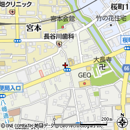古田畳店周辺の地図