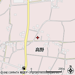 茨城県古河市高野1121周辺の地図