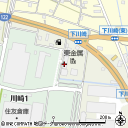 東金属株式会社　埼玉工場周辺の地図