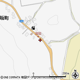 深坂町ふれあい会館周辺の地図