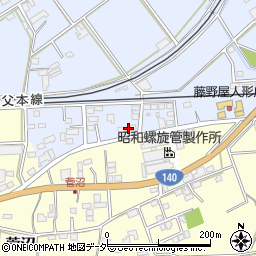 埼玉県深谷市長在家945周辺の地図