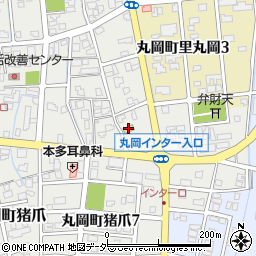 セブンイレブン丸岡インター店周辺の地図