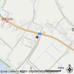 茨城県行方市羽生181周辺の地図