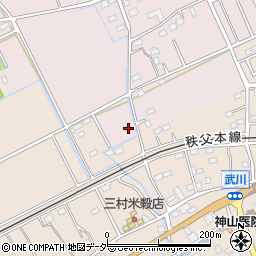 埼玉県深谷市上原397周辺の地図