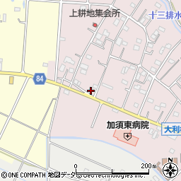 埼玉県加須市北下新井2101周辺の地図