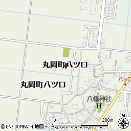 福井県坂井市丸岡町八ツ口周辺の地図