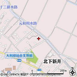 埼玉県加須市北下新井991周辺の地図