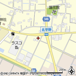 埼玉県加須市北平野820周辺の地図