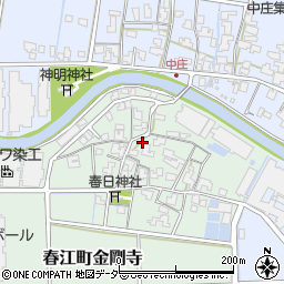福井県坂井市春江町金剛寺6-1周辺の地図