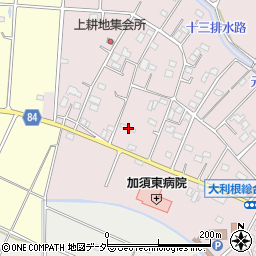 埼玉県加須市北下新井962周辺の地図
