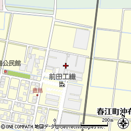 前田工繊福井本社周辺の地図