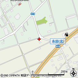 埼玉県深谷市永田2162周辺の地図