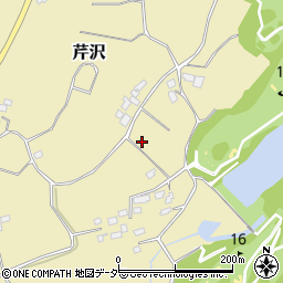 茨城県行方市芹沢415周辺の地図