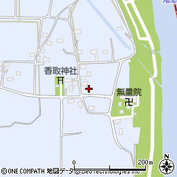 茨城県下妻市皆葉243周辺の地図