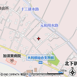 埼玉県加須市北下新井973周辺の地図