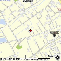 埼玉県深谷市武蔵野3491周辺の地図