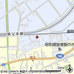 埼玉県深谷市長在家940周辺の地図