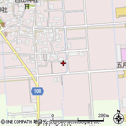 上江ファーム直売所周辺の地図