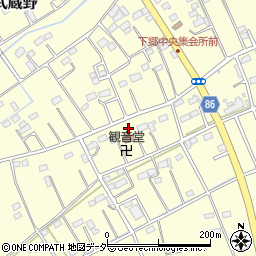 埼玉県深谷市武蔵野3786周辺の地図